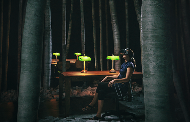 Biblioteca à Noite, Alberto Manguel e Robert Le Page